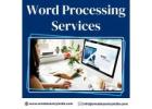 Outsource Word Processing Services in India
