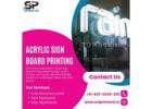 Acrylic Sign Board Manufacturer Noida