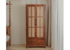 Stylish Wardrobe Design for Bedroom – Solid Wood Finish