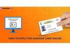 Easy way to apply Aadhaar Card Online