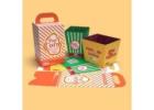 Custom Popcorn Boxes for Stylish Snack Packaging