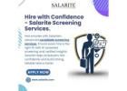 Hire with Confidence – Salarite Screening Services