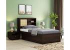 Classic Wooden Single Bed – Perfect Choice for Comfortable Living
