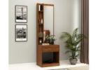 Wooden Dressing Table with Mirror – Perfect for Stylish Bedrooms