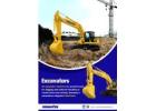 Get Premium Excavators by Komatsu India