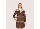 Order Seasonal Women's Classic Shearling Leather Coats
