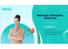 Reach Leading Massage Therapists for Your Business Growth