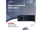Save space and expenses for data centers using our remote KVM Extender over IP