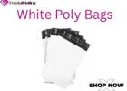 12 × 16 inch White Poly Bags – Heavy-Duty White Poly Mailers