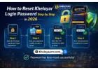 How to Reset Kheloyar Login Password Step by Step in 2026