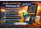 Create and verify your Kheloyar ID in just a few minutes by 2026.