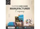 Custom card game Manufacturer company