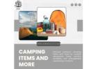 Camping Items and More for Outdoor Adventures