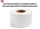 4x3 Thermal Labels: A Complete Guide to Thermal Labels Rolls for Modern Businesses