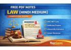 UGC NET Law Hindi Medium: Free PDF Notes & Strategy