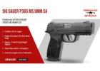 Detailed SIG Sauer P365 9mm Specs for California Owners