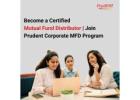 Become a Certified Mutual Fund Distributor | Join Prudent Corporate MFD Program -