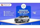 Elite Innova Crysta on Rent in Delhi - Chauffeur-Driven Luxury SUV