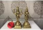 Buy Premium Shiva Brass Idol with Traditional Finish at Yathashilpam