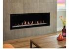 Buy Linear Contemporary Direct Vent Complete 84" Gas Fireplace