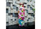 Buy Stylish Traditional Copper Water Bottle- Perilla Home