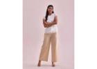Trendy and Versatile Beige Pants for Women – Go Colors
