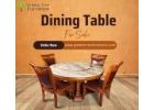 Buy Solid Wood Dining Table Designs for Modern Homes Online