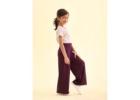 Trendy Palazzo Pants for Girls by Go Colors – Comfort Meets Everyday Style