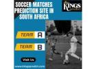 Soccer Matches Prediction Site in South Africa