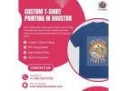 Custom T-Shirt Printing in Houston