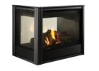 Surround Yourself in Flame – Majestic 36" Peninsula 3-Sided Gas Fireplace