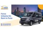 Force Urbania on Rent in Pune – JB Cabs