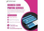 Professional Business Card Printing in Raleigh