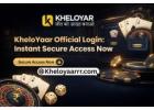 KheloYaar Official Login: Instant Secure Access Now in 2026