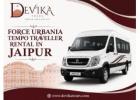 Force Urbania Tempo Traveller Rental in Jaipur City