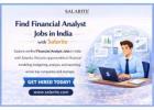 Find Financial Analyst Jobs in India with Salarite