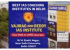 Best IAS coaching institutes in Delhi- Vajirao and Reddy Institute
