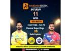Ambani Book 365 Login: CSK vs DC Live Action Chennai