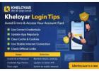 Kheloyar Login Tips – Avoid Errors & Access Your Account Fast