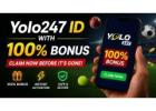 Yolo247 ID with 100% Bonus | Claim Now Before It’s Gone!
