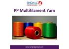 PP Multifilament Yarn for Versatile Utility Applications
