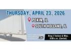 April 2026 Trailers & Equipment Auction in Pekin & South Holland, IL – Don’t Miss Out