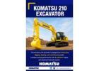 Get Best Komatsu 210 Excavator for High Productivity Projects