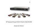 Get simpler set up, cabling, and maintenance with DVI USB KVM Extender over IP