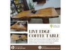 Live Edge Coffee Table