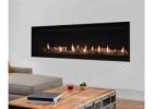 Shop 72" Linear Direct Vent Gas Fireplace with See-Thru Option | Buy Now