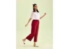 Palazzo Pants for Women by Go Colors – Elegant Comfort for Everyday Style
