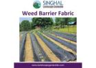 Weed barrier fabric for clean and healthy gardens