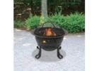 Buy Stars and Moon Oil Rubbed Bronze Outdoor Wood Burning Firepit – WAD1081SP