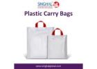 Plastic carry bags with smooth finish and durability